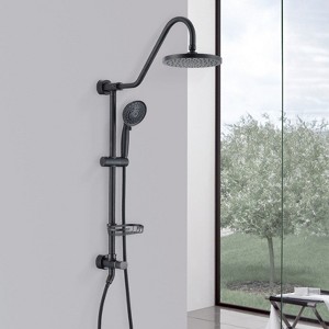 PAGED Shower Head with Spray Patterns Rain Shower Head with Body Jet Handshower, Shower Heads for Bathroom - 1 of 4