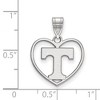Black Bow Jewelry Sterling Silver Tennessee Volunteers NCAA Pendant - 2 of 3