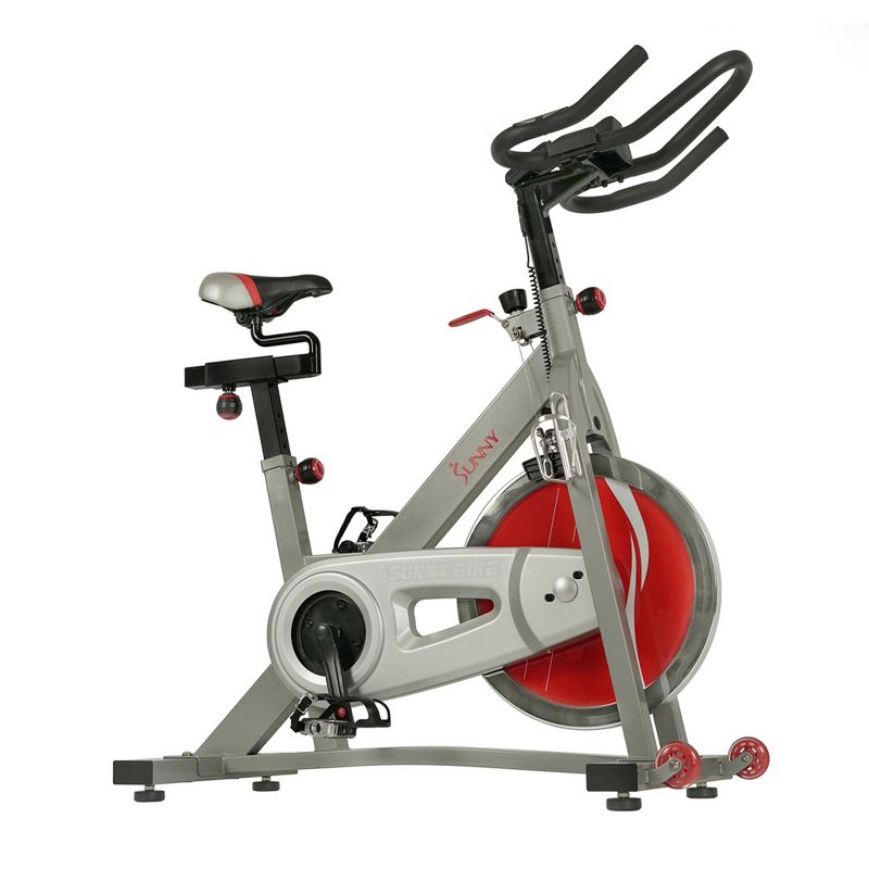 Sunny Health &#38; Fitness Pro II Indoor Cycling Exercise Bike with Device Mount and Advanced Display, 1 of 14