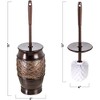 Creative Scents Dublin Brown Toilet Brush With Holder - 3 of 4
