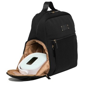 Fiona Breast Pump Backpack – Neoprene, Machine Washable Bag with Insulated Storage, Laptop Sleeve & Straps – Hands-Free for Work & Travel - 1 of 4