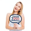 Big Dot of Happiness Happy Veterans Day - Patriotic Photo Booth Props Kit - 10 Piece - 2 of 4