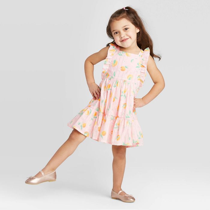 OshKosh Bgosh Toddler Girls Tank Top Lemon Dress - Pink : Target OshKosh Bgosh Toddler Girls Tank Top Lemon Dress - Pink