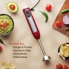 Peach Street Electric Immersion Blender Handheld, 500W Turbo Mode, Hand Kitchen Blender Stick for Soup, Smoothie, Puree, Baby Food, Stainless Steel - 3 of 4