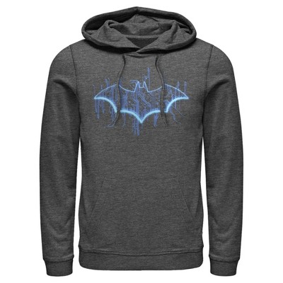 Men's Batman Logo Digital Wing Pull Over Hoodie