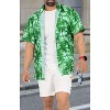 LA LEELA Mens Hawaiian Shirts Short Sleeve Button Down Shirt Men's Casual Shirts Vacation Tropical Beach Summer Shirts for Men Funny - 2 of 4