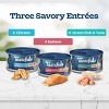 Blue Buffalo Tastefuls Natural Pate Wet Cat Food Variety Pack with Salmon, Chicken, Ocean Fish & Tuna Entrées - 3oz/12ct - 4 of 4