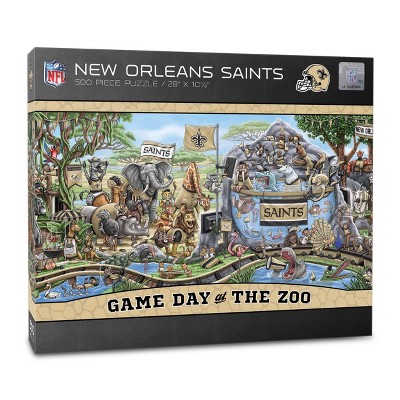 Nfl Cleveland Browns Game Day At The Zoo 500pc Puzzle : Target