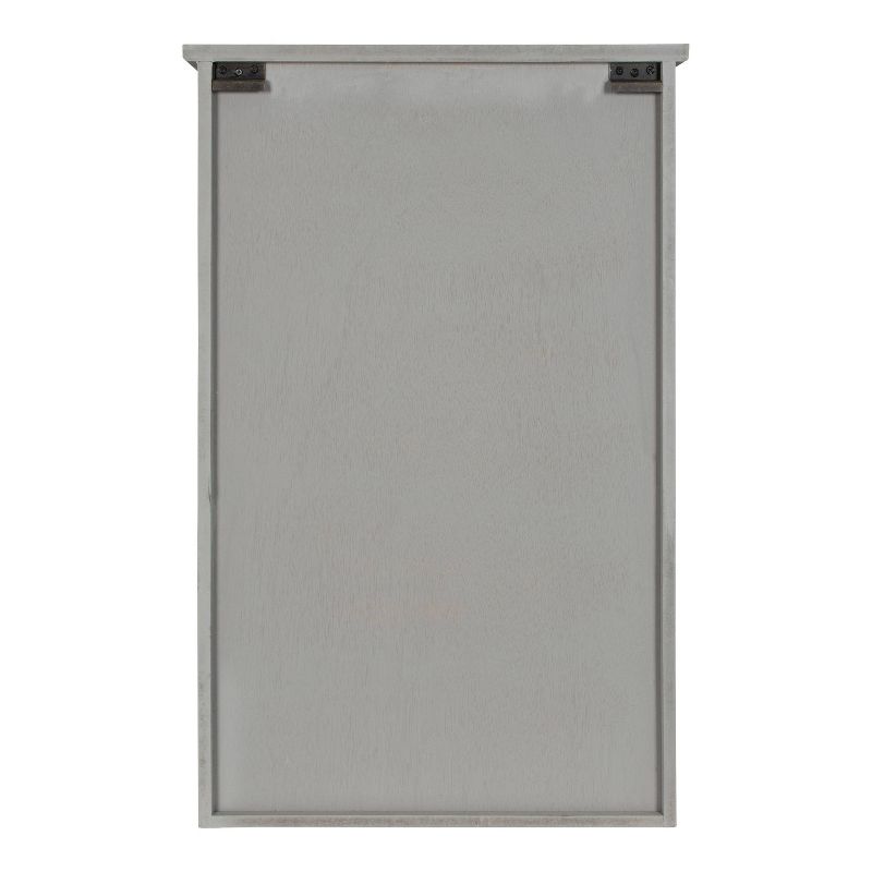 19.5&#34; x 31.5&#34; Hutchins Decorative Rustic Wood Wall Cabinet Gray - Kate &#38; Laurel All Things Decor, 6 of 9
