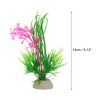 Unique Bargains Fish Tank Aquarium Decorations Plastic Plants 5.12" - 4 of 4