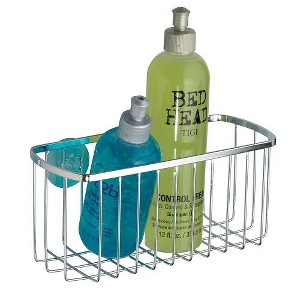 InterDesign 69002 Rectangle Basket, 9" x 4" x 4", Stainless Steel - 1 of 1