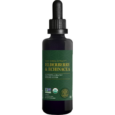 Global Healing Elderberry & Echinacea For Immune Support (2 Oz)