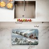 Stupell Industries Santa Sleigh Over Cabin Printed Anti-Fatigue Floor Mat, design by Arlington Prints, 30"x18" - 2 of 4