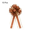 Unique Bargains Christmas Wedding Gift Wrapping Large Pull Bow 10 Pcs - 3 of 4