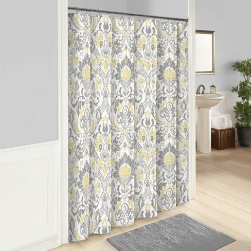 Printed shower online curtain