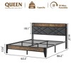 Storage Headboard with Charging Station - 2 of 4