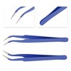 Unique Bargains Durable Eyelashes Tweezers for Bathroom 1 Pc - 3 of 4