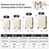 BEAFUP 4-Piece Hardshell Luggage Sets with Bag, Spinner Suitcase with TSA Lock - Lightweight 16", 20", 24", 28" Luggages for Travel - 3 of 4