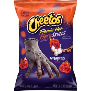 Cheetos Flamin’ Hot Fiery Skulls Chips - 7.5oz - 1 of 4