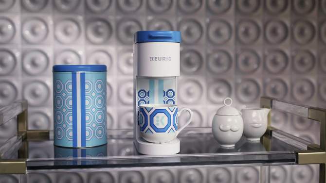 Keurig K-Mini Basic Jonathan Adler Limited Edition Single-Serve K-Cup Pod Coffee Maker - White, 2 of 13, play video