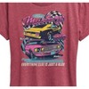 Women's - Ford - Mustang Blur Short Sleeve Graphic T-Shirt - 2 of 4