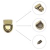 Unique Bargains Decorative DIY Craft Handbag Purse Making Turn Lock Clasps 4 Pcs - 4 of 4