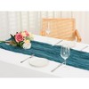 Unique Bargains Thanksgiving Wedding Party Decorations Cheesecloth Table Runner 6 Pcs - 2 of 4