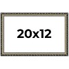 PosterPalooza | 20x12 Wood Antique Frame with UV Acrylic, 4 Finishes: Bronze, Gold, Silver, and Black - 2 of 4