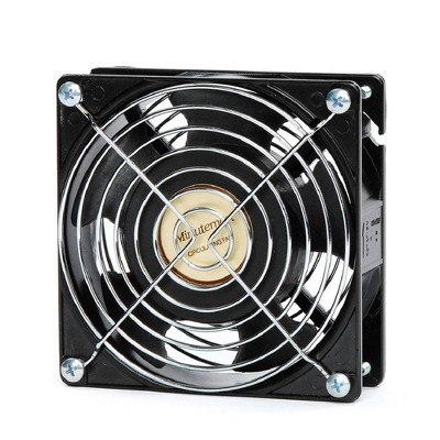 Achla Designs Room to Room Doorway Circulating Fan Steel Black
