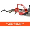 Matchbox Jurassic World Dino Boat Playset - 12.5" Boat with Mosasaurus, Die-Cast Jeep & Accessories - 4 of 4