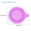 Unique Bargains Round Anti-Slip Bathroom with Suction Cups Drain Protector - 2 of 4