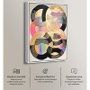 Art Remedy Everyone Hugged Retro Abstract Wall Art Framed - 3 of 4