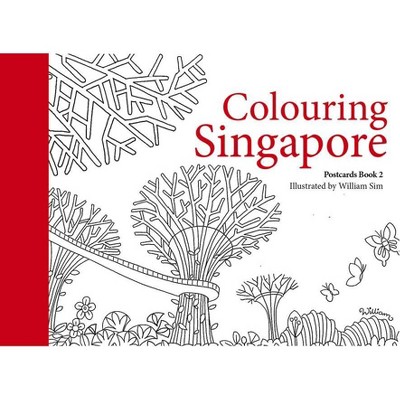 Colouring Singapore Postcards - 2nd Edition (Paperback)