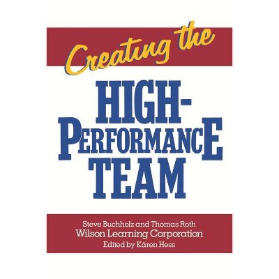 Creating the High Performance Team - by  Steve Buchholz & Thomas Roth (Paperback)