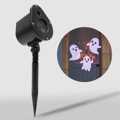 Philips LED Orange/White Haunted House with Dancing Ghosts Projector Halloween Special Effects Light