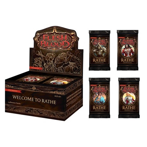 Legend Story Studios Flesh and Blood TCG: Welcome To Rathe Unlimited  Booster Box | 24 Packs