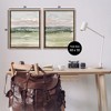 Stupell Industries Rural Landscape Watercolors Black Framed Floater Canvas Wall Art (Set of 2) - 3 of 4