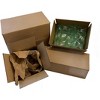 supplyhut 25 6x4x2 Cardboard Paper Boxes Mailing Packing Shipping Box Corrugated Carton - 2 of 4