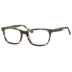 Esquire Mens EQ1558 Designer Oval Frame Reading Eyeglasses in Matte Grey 54mm - 1 of 3
