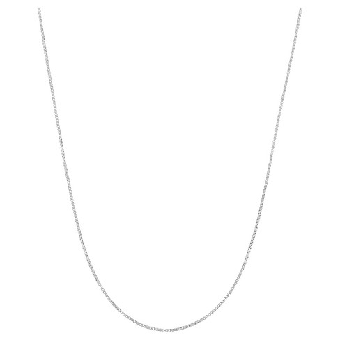 Adjustable Box Chain In Sterling Silver - 16