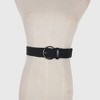 Anna-Kaci Chic Woven Womens Belt with Alloy Buckle - 3 of 4
