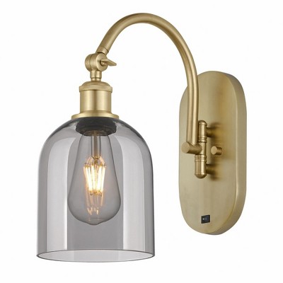 Bella - 1 Light Arm Swivels Side to Side Wall Sconce In Industrial Style-13 Inches Tall and 5.5 Inches Wide