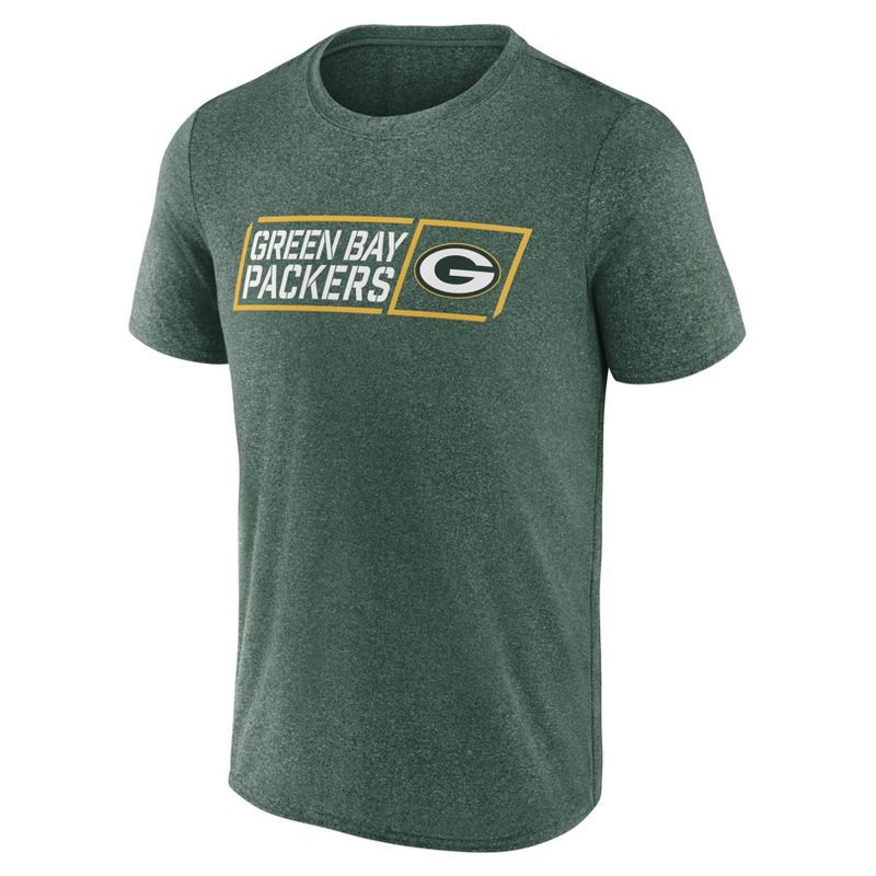 NFL Green Bay Packers Men&#39;s Quick Tag Athleisure T-Shirt, 2 of 4