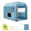 Inflatable Paint Booth Tent with 3-Layer Filter, Portable DIY Spray Booth for Cars, Motorcycles, Garage, Furniture & Parts Painting - 2 of 4