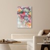 Art Remedy Doll Memories - Secret Green Floral Colorful Pastel Abstracts Framed - 2 of 4