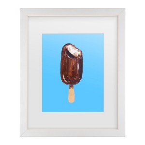 Trademark Fine Art - Alice Straker  Magnum Ice Cream Matted Framed Art - 1 of 4