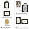 Big Dot of Happiness Adult 90th Birthday - Gold - Birthday Party 4x6 Picture Display - Paper Photo Frames - Set of 12 - 3 of 4