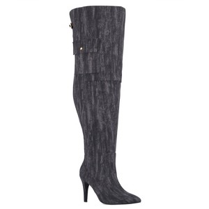 Fashion To Figure Women's Scarlet Thigh High Boot - Wide Width - 1 of 4