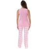 Just Love Womens Tank & Pant Cute Pajama Set - Ribbed PJ Sets Sleepwear Loungewear - 3 of 3