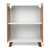 Humble Crew Morgan Mid-Century 2 Shelf Kids' Bookcase Wood/White - 2 of 4